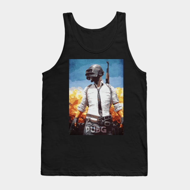 Pubg Tank Top by Durro